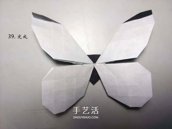 折紙蝴蝶的詳細步驟圖 手工菜粉蝶的折法圖解 -  www.rpnrmr.com