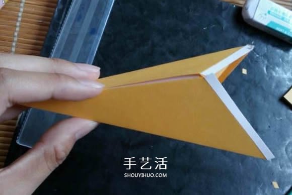 如何用卡紙做五角星 立體五角星的折法圖解 -  www.rpnrmr.com