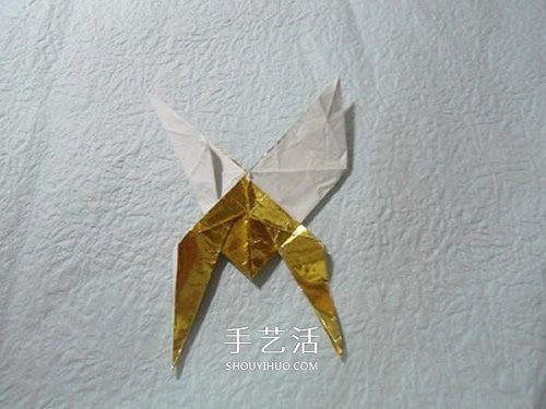 HTQ蝴蝶基本型的折紙方法 木有整形的步驟！ -  www.rpnrmr.com