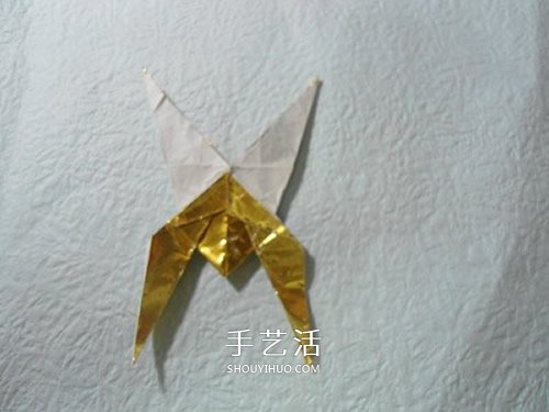 HTQ蝴蝶基本型的折紙方法 木有整形的步驟！ -  www.rpnrmr.com