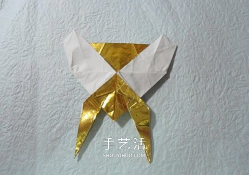 HTQ蝴蝶基本型的折紙方法 木有整形的步驟！ -  www.rpnrmr.com