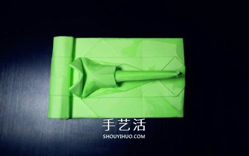 手工折紙?zhí)箍藞D解教程 坦克怎么折的詳細(xì)步驟 -  www.rpnrmr.com