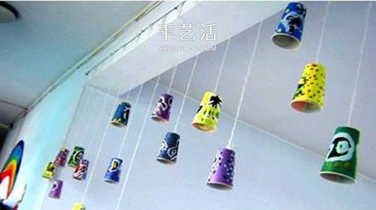 幼兒園紙杯吊飾手工制作 簡單紙杯做吊飾的圖片 -  www.rpnrmr.com