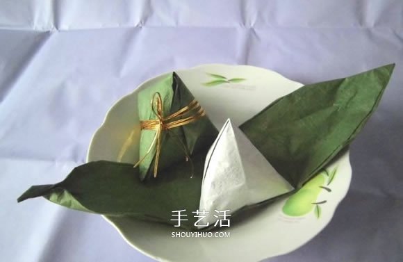 端午節(jié)手工制作 折紙粽子的折法詳細(xì)步驟圖 -  www.rpnrmr.com
