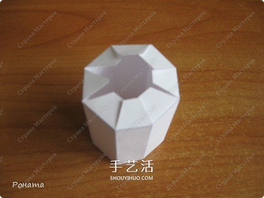 情人節(jié)八角盒子的折法 漂亮情人節(jié)禮品盒折紙 -  www.rpnrmr.com