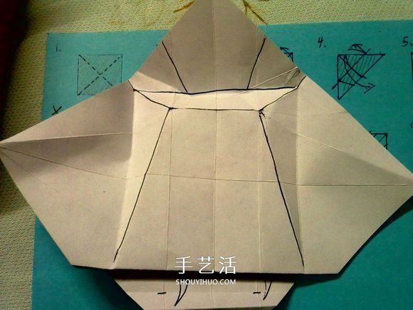 萌神折紙教程 可愛立體大白的折法圖解步驟 -  www.rpnrmr.com