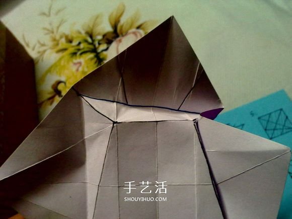萌神折紙教程 可愛立體大白的折法圖解步驟 -  www.rpnrmr.com