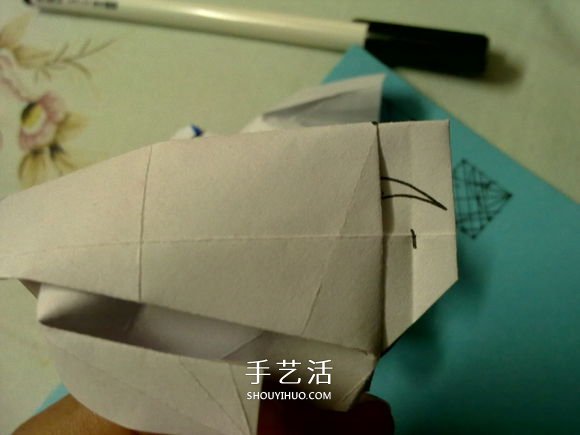 萌神折紙教程 可愛立體大白的折法圖解步驟 -  www.rpnrmr.com
