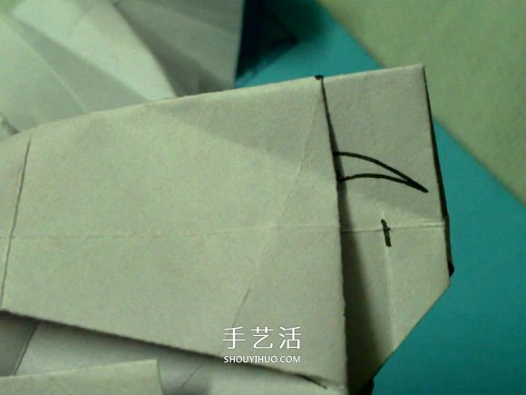 萌神折紙教程 可愛立體大白的折法圖解步驟 -  www.rpnrmr.com