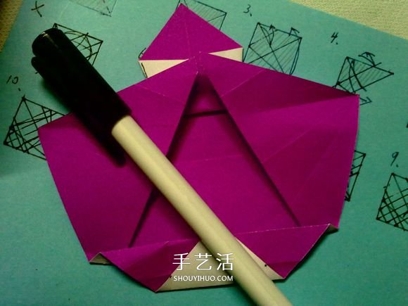 萌神折紙教程 可愛立體大白的折法圖解步驟 -  www.rpnrmr.com