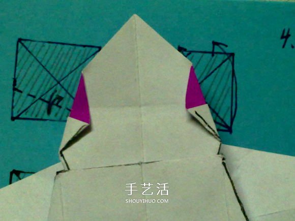 萌神折紙教程 可愛立體大白的折法圖解步驟 -  www.rpnrmr.com