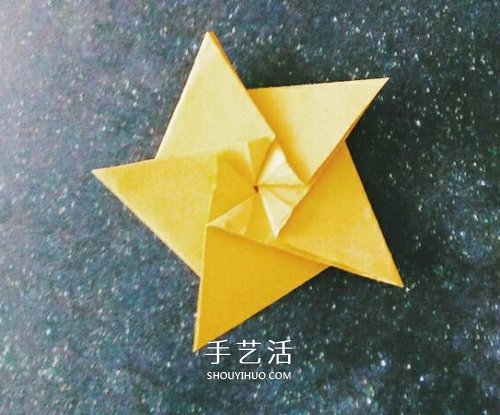 立體小星星的折法圖解 漂亮五角星怎么折教程 -  www.rpnrmr.com