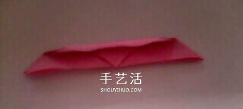 簡單紙玫瑰花的折法 像是還未完全綻放的結(jié)構(gòu) -  www.rpnrmr.com