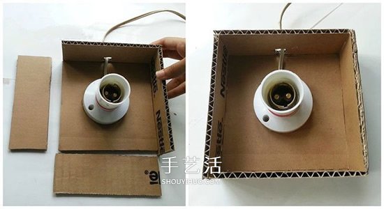 瓦楞紙做漂亮星星燈飾 改造成燈籠也很簡單 -  www.rpnrmr.com