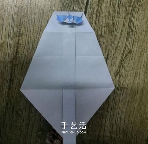 折紙站立大熊貓的圖解教程 可愛的卡通形象 -  www.rpnrmr.com