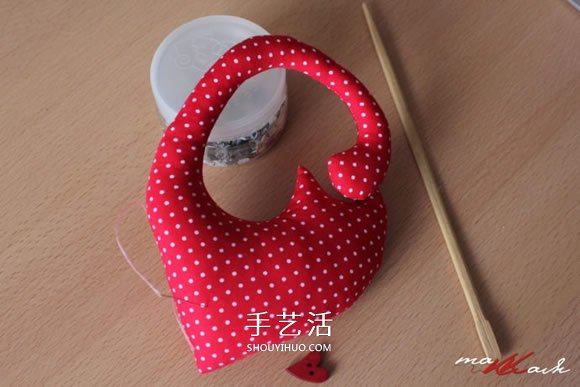 情侶貓咪公仔的制作方法 浪漫布藝情人節(jié)禮物 -  www.rpnrmr.com