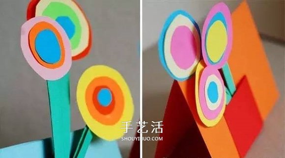 可愛花朵盆栽賀卡 完美的教師節(jié)賀卡手工制作 -  www.rpnrmr.com