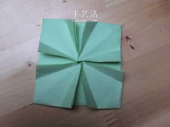 旋轉(zhuǎn)紙陀螺怎么折圖解 簡單花型陀螺折紙教程 -  www.rpnrmr.com