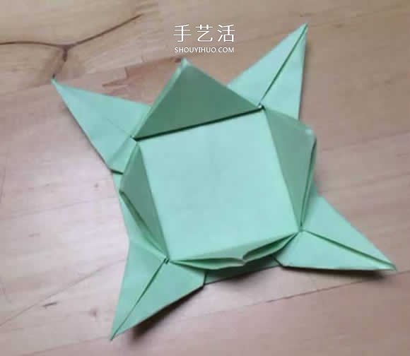 旋轉(zhuǎn)紙陀螺怎么折圖解 簡單花型陀螺折紙教程 -  www.rpnrmr.com