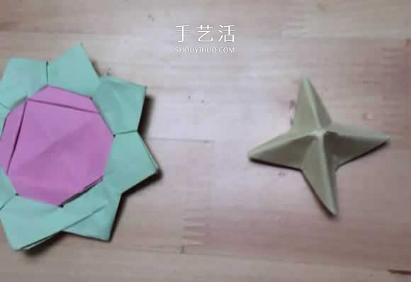 旋轉(zhuǎn)紙陀螺怎么折圖解 簡單花型陀螺折紙教程 -  www.rpnrmr.com