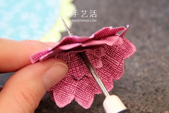 超美的圓形賀卡！可做擺飾花朵賀卡手工制作 -  www.rpnrmr.com