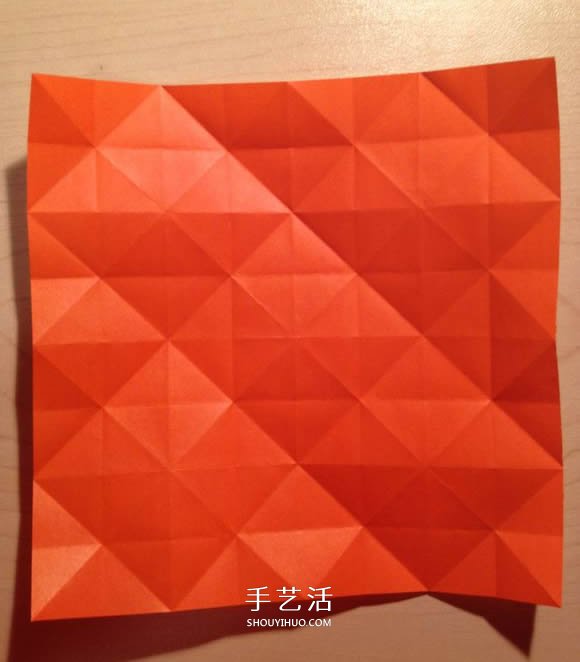 立體組合刺球的折法 帶刺花球的折紙圖解 -  www.rpnrmr.com