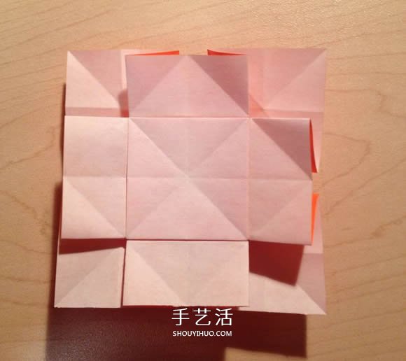 立體組合刺球的折法 帶刺花球的折紙圖解 -  www.rpnrmr.com