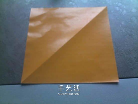 可愛的數(shù)碼寶貝巴達獸的折紙方法圖解教程 -  www.rpnrmr.com