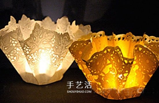 簡(jiǎn)單做情人節(jié)浪漫燈飾 蛋糕紙燈飾的制作方法 -  www.rpnrmr.com