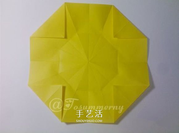 冬日里的暖陽！手工折紙立體太陽的折法圖解 -  www.rpnrmr.com