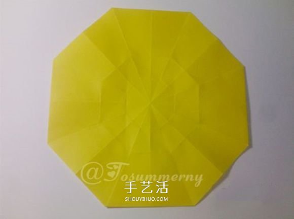 冬日里的暖陽！手工折紙立體太陽的折法圖解 -  www.rpnrmr.com