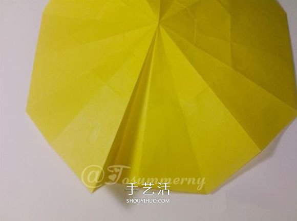冬日里的暖陽！手工折紙立體太陽的折法圖解 -  www.rpnrmr.com