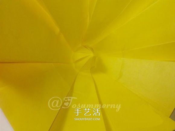 冬日里的暖陽！手工折紙立體太陽的折法圖解 -  www.rpnrmr.com
