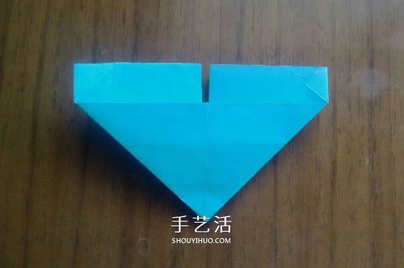LOVE U字母心的折法 情人節(jié)表白愛心折紙圖解 -  www.rpnrmr.com