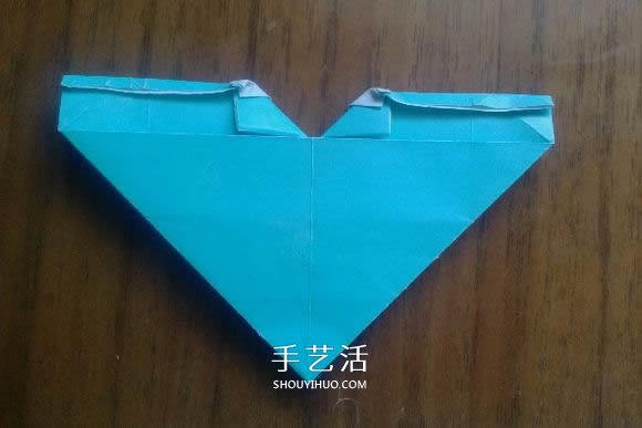 LOVE U字母心的折法 情人節(jié)表白愛心折紙圖解 -  www.rpnrmr.com