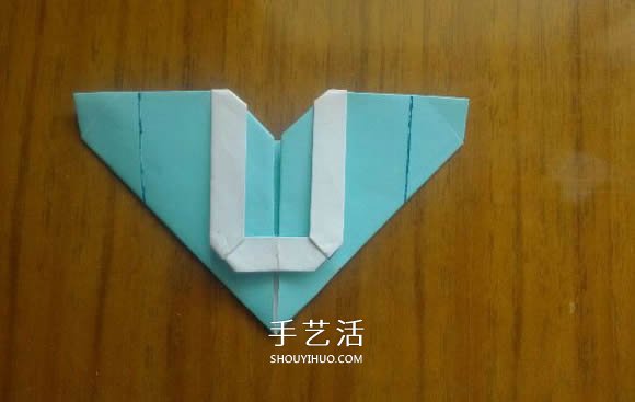 LOVE U字母心的折法 情人節(jié)表白愛心折紙圖解 -  www.rpnrmr.com