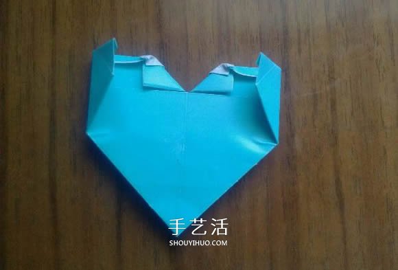 LOVE U字母心的折法 情人節(jié)表白愛心折紙圖解 -  www.rpnrmr.com
