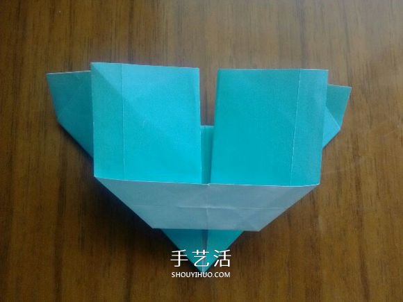 LOVE U字母心的折法 情人節(jié)表白愛心折紙圖解 -  www.rpnrmr.com