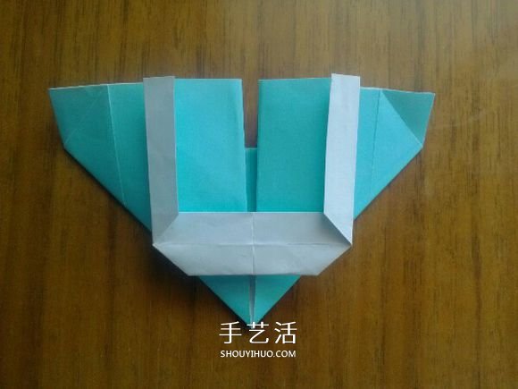 LOVE U字母心的折法 情人節(jié)表白愛心折紙圖解 -  www.rpnrmr.com