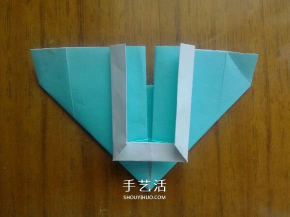 LOVE U字母心的折法 情人節(jié)表白愛心折紙圖解 -  www.rpnrmr.com