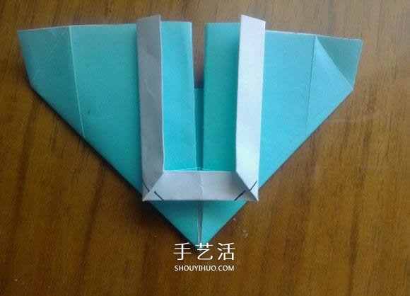 LOVE U字母心的折法 情人節(jié)表白愛心折紙圖解 -  www.rpnrmr.com