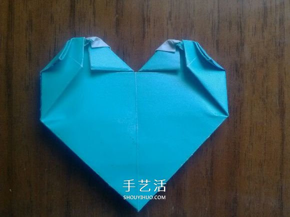 LOVE U字母心的折法 情人節(jié)表白愛心折紙圖解 -  www.rpnrmr.com