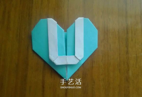 LOVE U字母心的折法 情人節(jié)表白愛心折紙圖解 -  www.rpnrmr.com