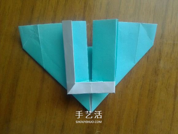 LOVE U字母心的折法 情人節(jié)表白愛心折紙圖解 -  www.rpnrmr.com