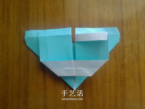 LOVE U字母心的折法 情人節(jié)表白愛心折紙圖解 -  www.rpnrmr.com