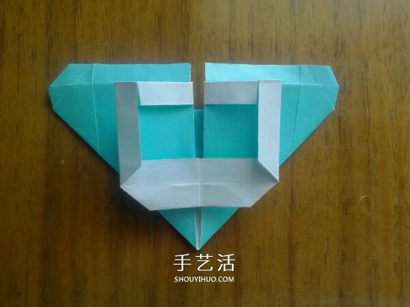 LOVE U字母心的折法 情人節(jié)表白愛心折紙圖解 -  www.rpnrmr.com