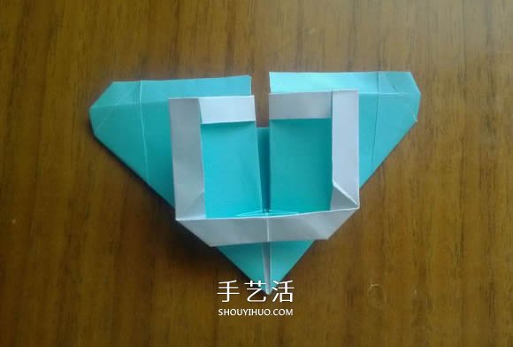 LOVE U字母心的折法 情人節(jié)表白愛心折紙圖解 -  www.rpnrmr.com