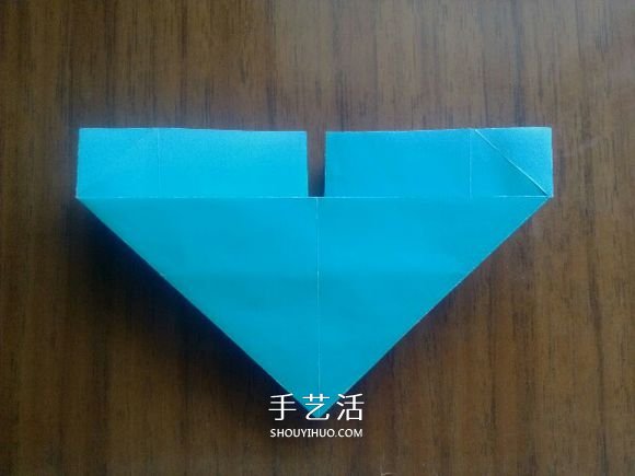 LOVE U字母心的折法 情人節(jié)表白愛心折紙圖解 -  www.rpnrmr.com