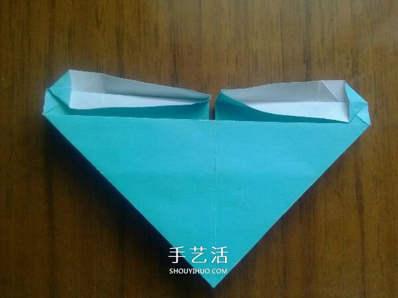 LOVE U字母心的折法 情人節(jié)表白愛心折紙圖解 -  www.rpnrmr.com