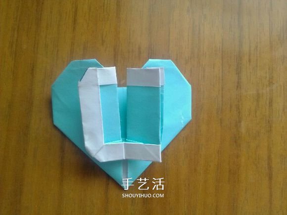 LOVE U字母心的折法 情人節(jié)表白愛心折紙圖解 -  www.rpnrmr.com